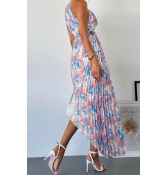 NH 2025 Strapless Maxi Dress Ombre Bodycon Tube Dresses - Purple Milkshake