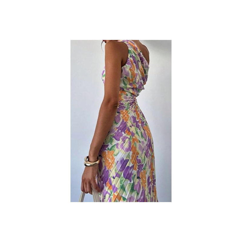 NH 2025 Strapless Maxi Dress Ombre Bodycon Tube Dresses - Wildflower NH 2025 Strapless Maxi Dress Ombre Bodycon Tube Dresses - Wildflower