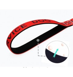4FT Service Dog Leash， Wide Nylon Dog Leash with Comfortable Neoprene Handle