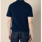 NH Men's Regular-Fit Short-Sleeve Knit Polo Sweater - Navy