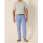 NH Men's Regular-Fit Short-Sleeve Knit Polo Sweater - Light Green