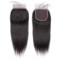 Straight Lace Closure 4x4 Free Part Closure 100% Brazilian Virgin Human Hair Lace