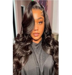 HD Body Wave Closure 5x5 Transparent Lace Frontal Closure 12A Virgin Remy Human Hair