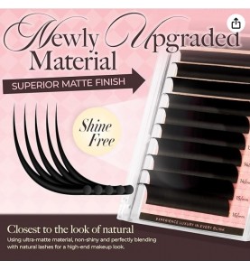Volume Lash Extensions 0.03-0.20 J/B/L/C/CC/D Curl 8-16mm Mixed & Single Length Tray
