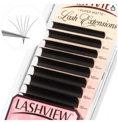 Volume Lash Extensions 0.03-0.20 J/B/L/C/CC/D Curl 8-16mm Mixed & Single Length Tray