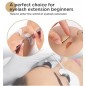 Lash Mannequin Head , with 4 Pairs Replaced Eyelids Practice