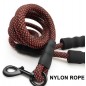 Heavy Duty Rope Dog Leash Soft Padded Handle Thick Lead for Large Medium Dogs