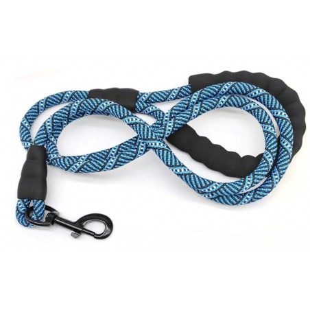 Heavy Duty Rope Dog Leash Soft Padded Handle Thick Lead for Large Medium Dogs Small