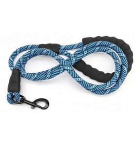 Heavy Duty Rope Dog Leash Soft Padded Handle Thick Lead for Large Medium Dogs Small