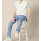 NH 2025 Men's Relaxed-Fit V-Neck Sweater Vest - Beige
