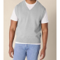 NH 2025 Men's Relaxed-Fit V-Neck Sweater Vest - Grey