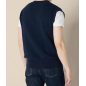 NH 2025 Men's Relaxed-Fit V-Neck Sweater Vest - Navy