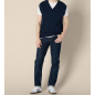 NH 2025 Men's Relaxed-Fit V-Neck Sweater Vest - Navy