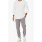 NH 2025 Long Sleeve Shirts for Men, Regular-Fit Waffle - White