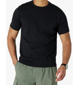 NH 2025 Men's Heavyweight Cotton T-Shirt - Black