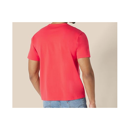 NH 2025 Men's Heavyweight Cotton T-Shirt - Poppy Red