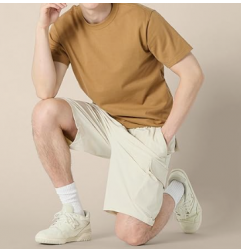 NH 2025 Men's Heavyweight Cotton T-Shirt - Dark Tan