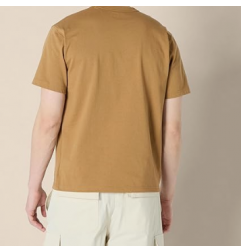 NH 2025 Men's Heavyweight Cotton T-Shirt - Dark Tan