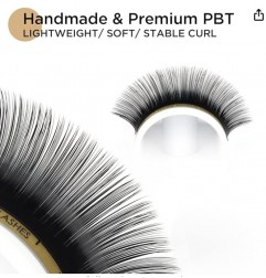0.07 Thickness C Curl 8-15mm Mixed Tray Volume Faux Eyelash Extensions Silk Individual Lash