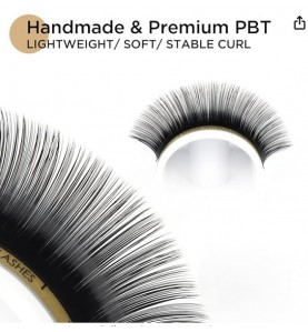 0.07 Thickness C Curl 8-15mm Mixed Tray Volume Faux Eyelash Extensions Silk Individual Lash