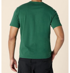 NH 2025 Men's Heavyweight Cotton T-Shirt - Dark Green
