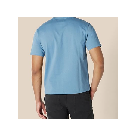 NH 2025 Men's Heavyweight Cotton T-Shirt - Sky Blue