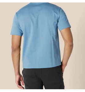 NH 2025 Men's Heavyweight Cotton T-Shirt - Sky Blue