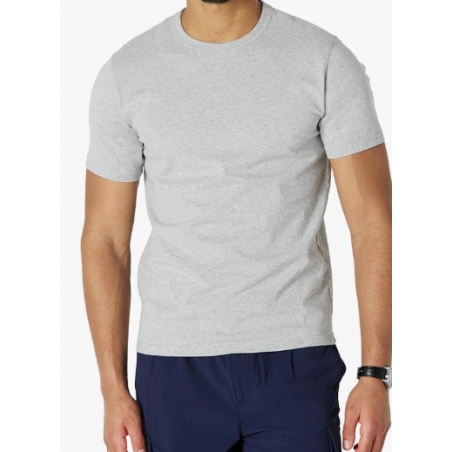NH 2025 Men's Heavyweight Cotton T-Shirt - Grey