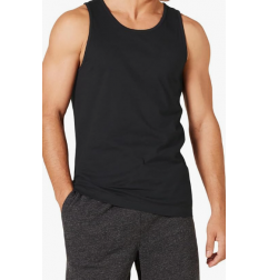 NH 2025 Slim-Fit Men's Tank - Casual Wear - Black