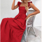 copie de copie de copie de copie de NH Summer Floral Dresses 2025 Beach Vacation Casual Long Maxi Sundresses - Blue Foam Dream