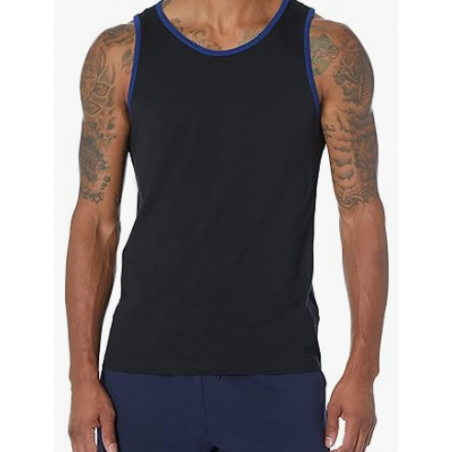 NH 2025 Slim-Fit Men's Tank - Casual Wear - Dark Blue