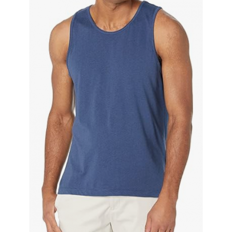 NH 2025 Slim-Fit Men's Tank - Casual Wear - Navy