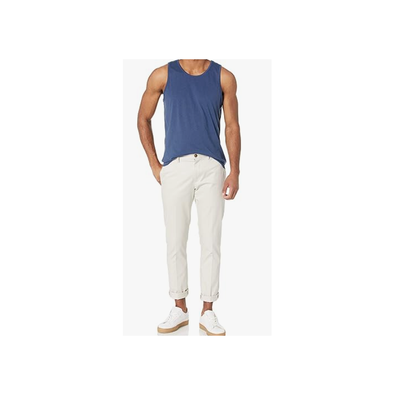 NH 2025 Slim-Fit Men's Tank - Casual Wear - Navy
