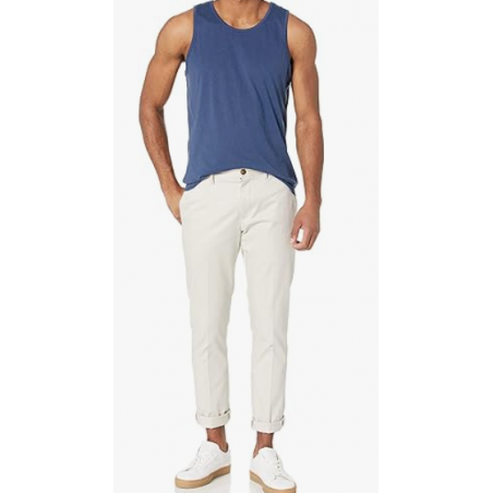 NH 2025 Slim-Fit Men's Tank - Casual Wear - Navy