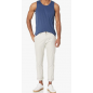NH 2025 Slim-Fit Men's Tank - Casual Wear - Navy