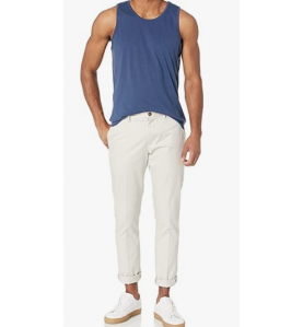 NH 2025 Slim-Fit Men's Tank - Casual Wear - Navy