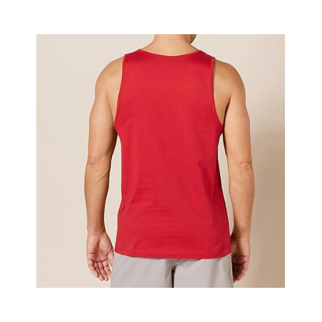 NH 2025 Slim-Fit Men's Tank - Casual Wear - Red