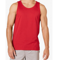 NH 2025 Slim-Fit Men's Tank - Casual Wear - Red