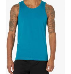 NH 2025 Slim-Fit Men's Tank - Casual Wear - Blue
