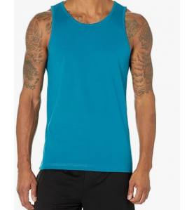 NH 2025 Slim-Fit Men's Tank - Casual Wear - Blue