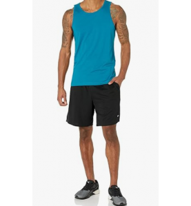 NH 2025 Slim-Fit Men's Tank - Casual Wear - Blue