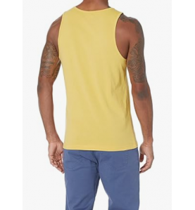 NH 2025 Slim-Fit Men's Tank - Casual Wear - Light Yellow