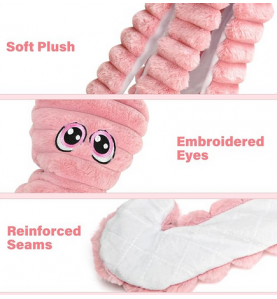 Dog Toys for Large Dogs, 27” Extra Large Pink Plush Octopus Dog Toy