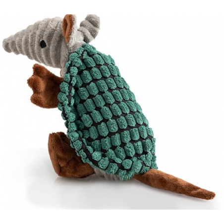 Plush Dog Squeaky Toy Stuffed  Animal Pet Puppy Chew Toys -Green