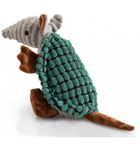 Plush Dog Squeaky Toy Stuffed  Animal Pet Puppy Chew Toys -Green