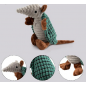 Plush Dog Squeaky Toy Stuffed  Animal Pet Puppy Chew Toys -Green