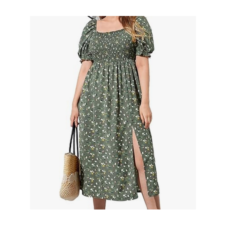 copie de copie de copie de copie de copie de copie de copie de copie de NH Summer Floral Dresses 2025 Beach Vacation Casual Long