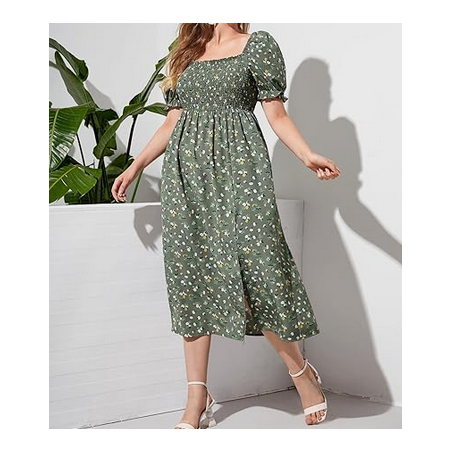 copie de copie de copie de copie de copie de copie de copie de copie de NH Summer Floral Dresses 2025 Beach Vacation Casual Long